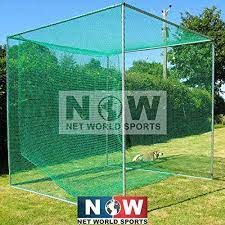 Net World Golf Cage Includes Galvanised Frame And Net Golf Net Golf Hitting Net Diy Golf Net