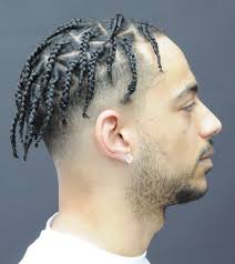 Mesmerizing combo lace and french braids. Braided Top And Faded Side Don T Let The Number Of Braids Scare You This Hairstyle Looks Incredibly Mens Braids Hairstyles Braids For Short Hair Mens Braids