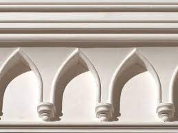 New Gothic Revival Fibrous Plaster Cornice Coving Frieze Mouldings Cornice Plaster Cornice Cornice Design