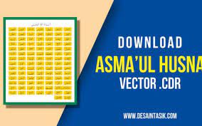 Asmaul husna 1 jam full asmaul husna lengkap dengan arab, latin dan terjemah | haqi. Download Asma Ul Husna Lengkap Vector Cdr Desaintasik Com