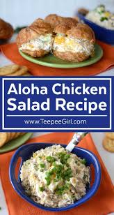 Aloha Chicken Salad Perfect As A Snack Appetizer Or Dinner Recipe Chicken Salad Recipes Delicious Chicken Salad Chicken Salad Ingredients