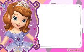 Sofia the first birthday invitation card. Sofia The First Free Online Invitation Templates Invitation World