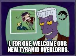 Pin By Nice Zombi On But Carl That S Heresy Warhammer 40k Memes Warhammer Funny Memes