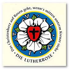 Und torte nummer 3 von 4 ist eine konfirmationstorte! Aufkleber Lutherrose