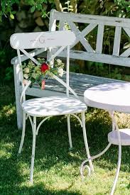 Birthday Birthday Pomponetti Metallstuhle Garten Sitzplatz