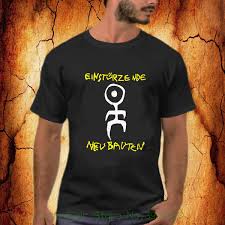 Einsturzende Neubauten Band Logo Black T Shirt S 2xl Print T Shirt Summer Style Tee Shirt Site Online Buy T Shirt From Jie030 14 67 Dhgate Com