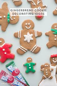 Wondering how to decorate for christmas? Gingerbread Cookie Decorating Ideas The Polka Dot Chair