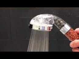 Definitely do two shower heads! Stone Shower Head Sensation Tri Function Massager Youtube