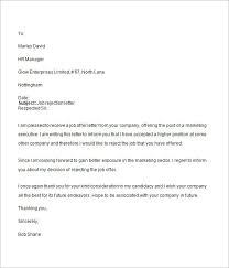 Response letters to job candidates. Free 7 Sample Job Rejection Letter Templates In Ms Word Pdf