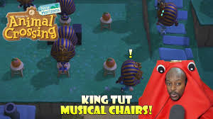 King Tut Musical Chairs Animal Crossing New Horizons Youtube