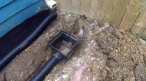 Sitting water in low spots of the yard, sitting water against foundation walls or window wells, and bad sump pump discharge lines. Backyard Sump Pump Apple Drains Orlando