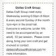 Dallas Craft Group event in Forres