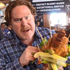 Who fancies an 80oz Bloody Mary? Bottoms up! 🍹