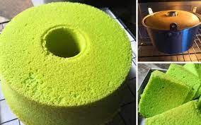Kek chiffon juga amat popular, terutamanya di malaysia. Resipi Kek Chiffon Pandan Guna Sukatan Cawan Lembut Macam Kapas