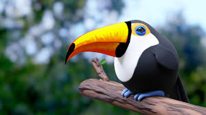 A duck with a red beak and an eye swims on the water and its image is reflected in the water. Toco Toucan Bird Free Image On Pixabay