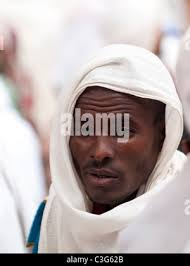 Easter pilgrimage, Lalibela, Ethiopia Stock Photo