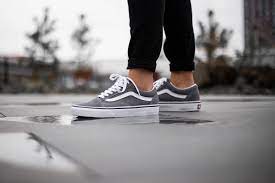 Vans x federal bmx old skool. Vans Old Skool Pewter True White Vn0a4bv51951