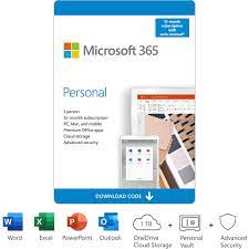 Work, learn, collaborate, connect, and create with microsoft 365. Microsoft 365 Personal 1 User 12 Month Subscription Digital Sumwints