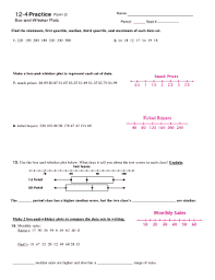 Box and whisker plots worksheets these graph worksheets will produce a data set, of which the student will have to make a box and whisker plot. 27 Printable Box And Whisker Plot Forms And Templates Fillable Samples In Pdf Word To Download Pdffiller