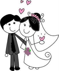 Nuevos retratos personalizados trazos blanco y negro. Dibujos De Novios Para Imprimir Wedding Illustration Wedding Stamp Wedding Clipart