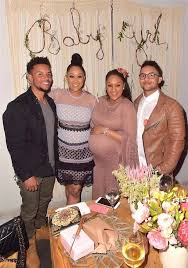 10 Super Sweet Photos From Tia Mowry Hardrict S Bohemian Baby Shower Tia And Tamera Mowry Celebrity Moms Celebrity Baby Pictures