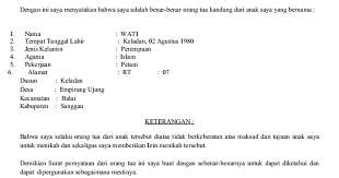 Baik itu surat izin kuliah, surat izin kerja, surat izin tidak masuk sekolah dll. Surat Izin Menikah Dari Orang Tua Doc Google Drive