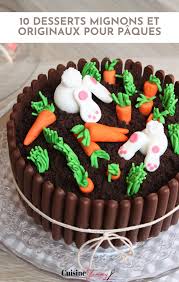 10 Idees De Desserts Mignons A Faire Pour Paques Cuisineyummy En 2020 Tout Chocolat Gateau De Ferme Gateau De Paques Facile
