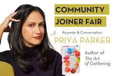 Community Joiner Fair - In Conversation with Priya Parker