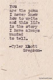 30 Love Poems By Tyler Knott Gregson Will Make You Believe In Magic Love Poems For Him Love Yourself Quotes Be Yourself Quotes