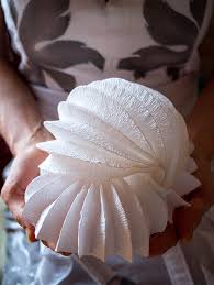 Origami Table Lamp White Snail Desk Paper Lamp Art Light Decoration Home Decoration Home Interior In 2021 Origami Table Paper Light White Table Lamp