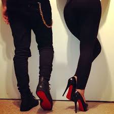 Pin By Kimberly On Red Bottoms Couple Outfits Fashion Red Bottom Shoes