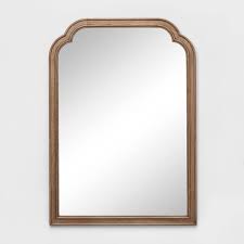 Decorative pillows & blankets sale. 42 X 30 French Country Wall Mirror Brown Threshold Target
