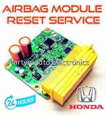Honda Acura Srs Airbag Module Crash Code Data Reset Service 24hr Turnaround Nissan Coding Reset