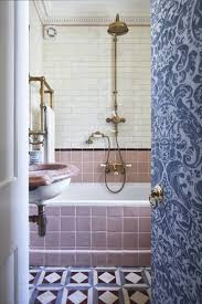 Modern, bathroom with corner shower. Bathroom Ideas And Designs House Garden