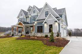 Smart Home 2020 Construction Timelapse Photos Hgtv Smart Home 2020 Hgtv Hgtv Dream Homes Lake Houses Exterior Craftsman Style Exterior