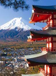 Japan Central Honshu Chubu Fuji Hakone Izu National Park Mount Fuji Capped In Snow Photographic Print Gavin Hellier Allposters Com
