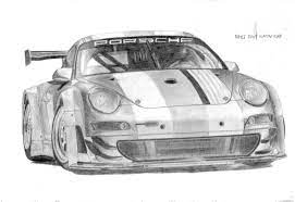 Tons of awesome porsche 911 rsr wallpapers to download for free. Porsche 911 Gt3 Rsr Drawing By Vinjiro On Deviantart