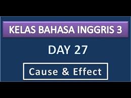 Wolfgang wodarg, a german physician and epidemiologist, said: Kelas Bahasa Inggris Cause Effect Youtube