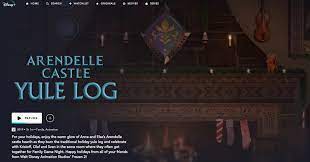 The traditions of yule and the yule log go back to, and before, medieval times, as a winter solstice custom. Disney Adds A Frozen Themed Holiday Yule Log Cord Cutters News