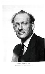 Sir Harry Godwin edit