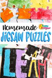 Books, games, songs, puzzles, art Homemade Jigsaw Puzzles Art For Kids Happyhooligans