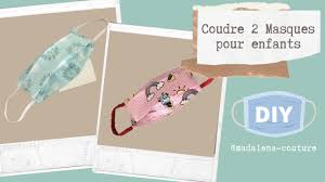 Coudre 2 Masque Pour Enfants Tuto Couture Madalena Youtube Masque Enfant Tuto Couture Madalena Tuto Couture