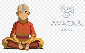 The legend of aang in some regions, is an american animated television series produced by nickelodeon animation studios. Aang Korra Avatar The Last Airbender Sitting Cartoon Aang Avatar Quotes Clipart 5216082 Pikpng