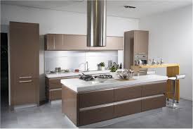 terrific yellow modern kitchen design