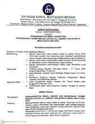 Sk takmir masjid dari desa. Sk Takmir Masjid Latifah Al Jabbar 2020 2023 Keluarga Muttaqien