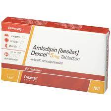 Amlodipin Besilat Dexcel 5 Mg 50 St Shop Apotheke Com