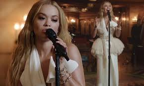 It was released for streaming and digital download on 12 february 2021 by asylum and atlantic records. Rita Ora Pic Exc Singer Performs An Acoustic Edition Of Bang Bang On The Ellen Show Daily Mail Online