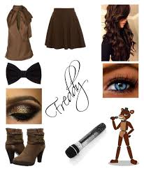 Freddy Girl Human Fnaf Cosplay Fnaf Costume Fandom Outfits