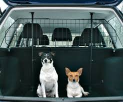 Damit hunde im kofferraum jedoch bestens geschützt sind, muss das auto einige wer seinen hund im kofferraum transportieren möchte, muss sein tier zunächst einmal ans autofahren gewöhnen. Trixie Hunde Autogitter Schwarz 1325 Real De