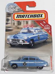 Matchbox 51 Hudson Hornet Matchbox Old Police Cars Toy Car